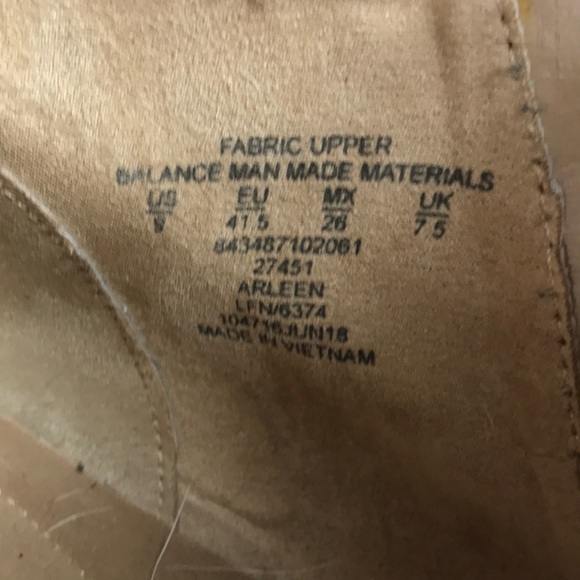 iComfort Brown Suede Fabric Wedge Booties size 9 - Picture 4 of 9